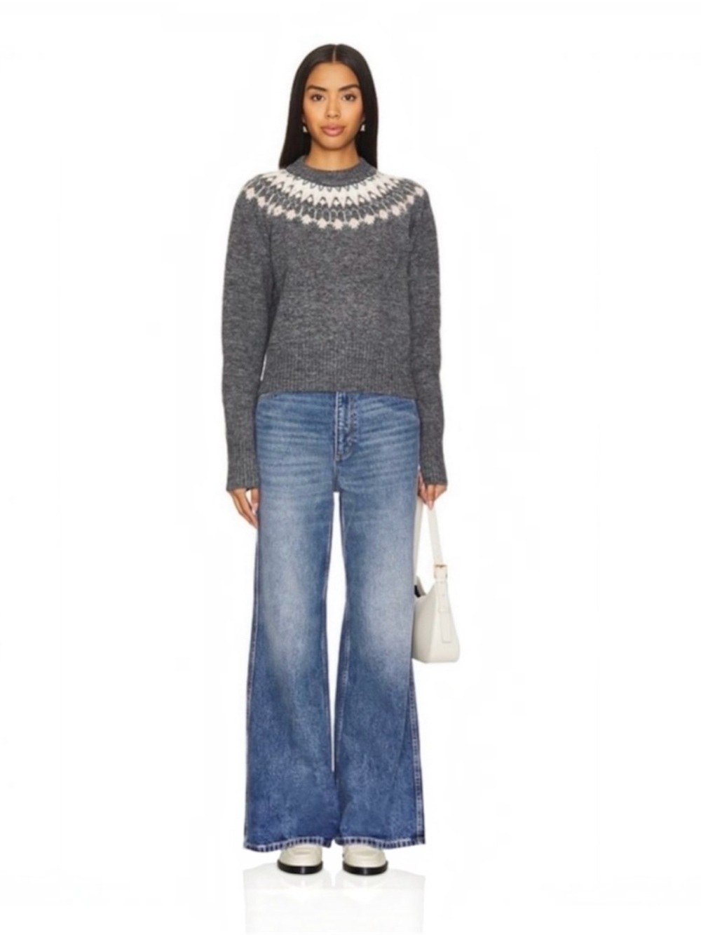 Rolla Studio Flare Jeans in Real Worn Size 27 $149 NWT